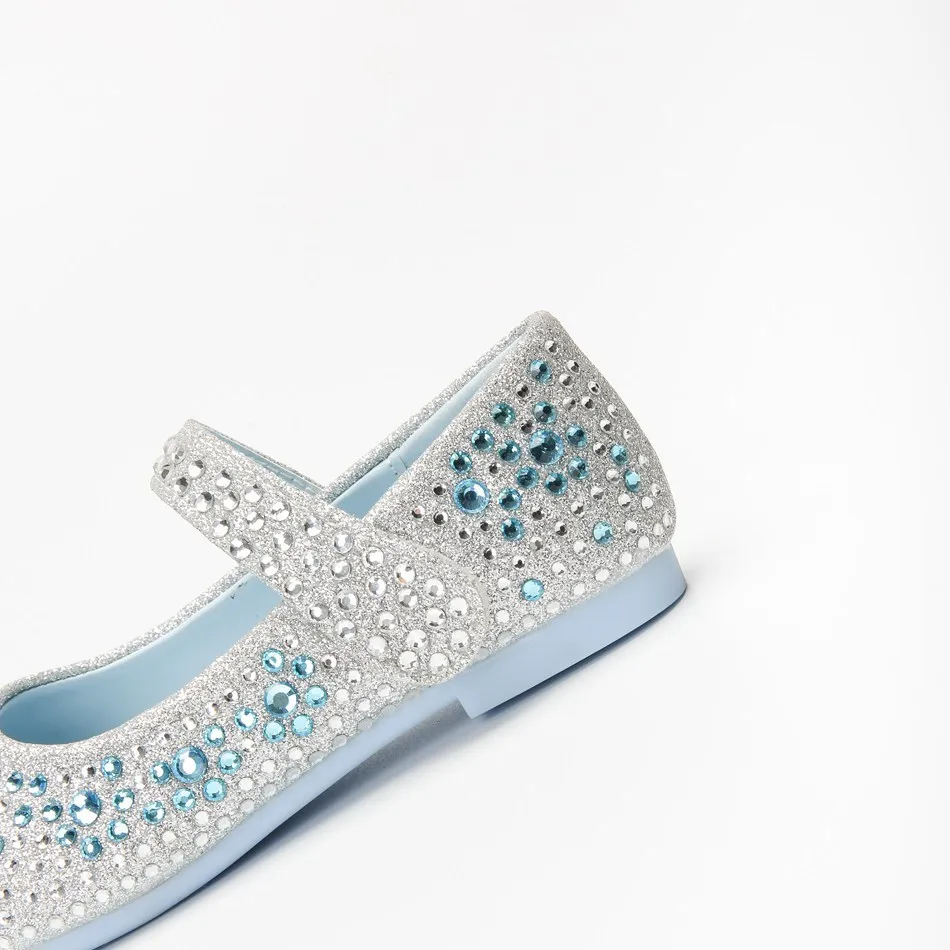 Балетки для девочек без шнуровки белые синие свадебные праздничные классические