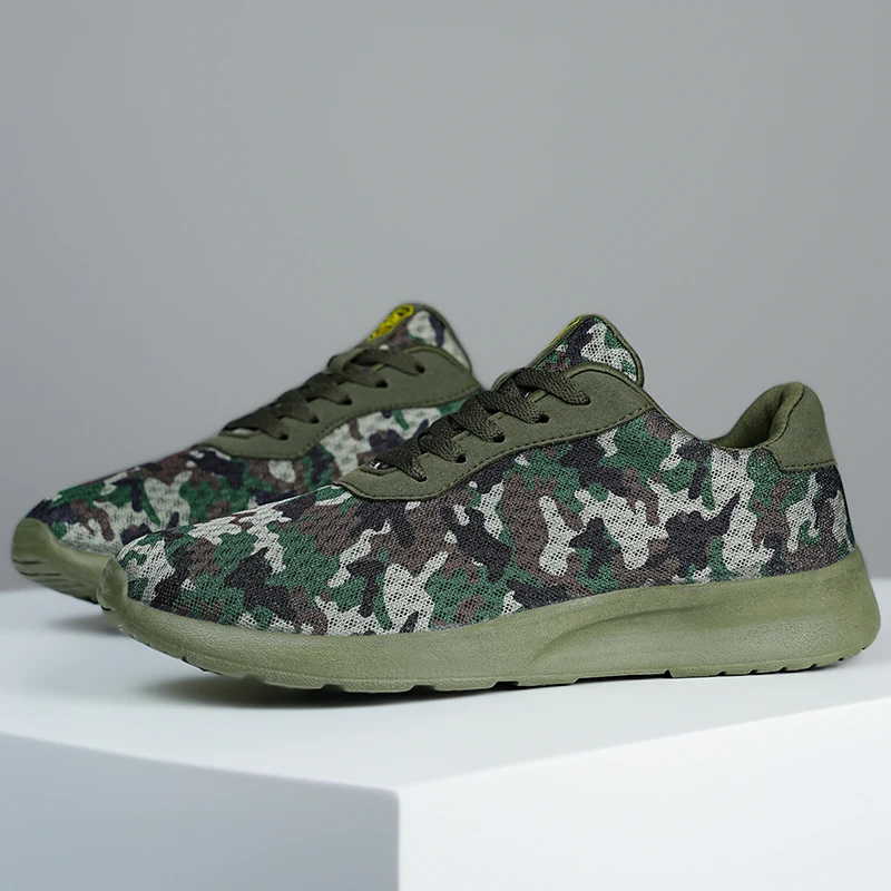 

Кроссовки мужские камуфляжные, дышащие, спортивная обувь для бега, повседневные