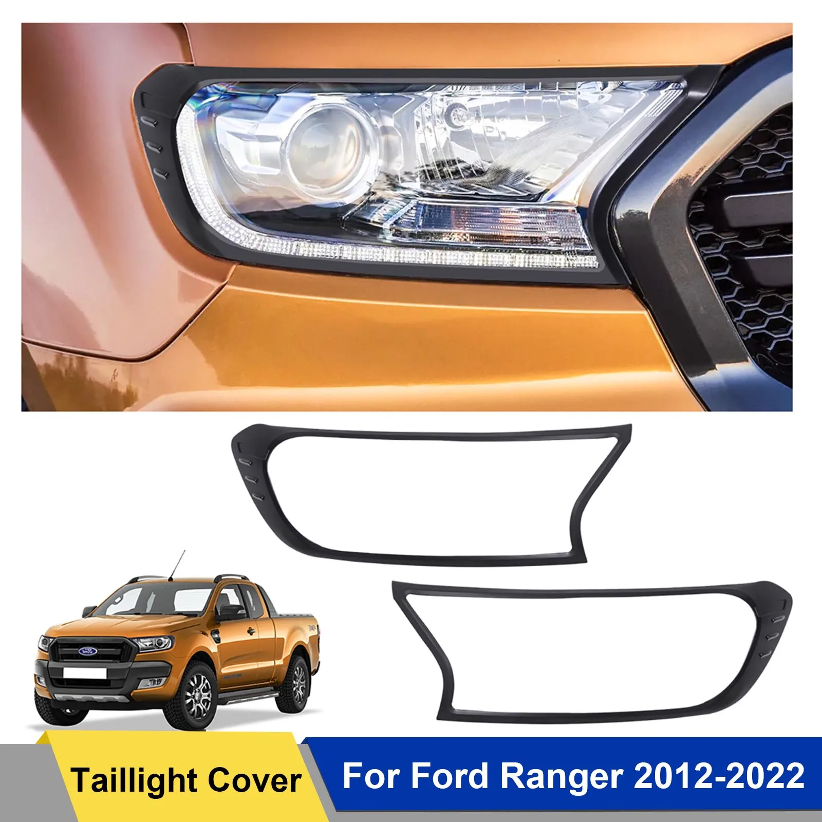 

Передние фары для Ford Ranger 2015 2016 2017 2018 2019 2020 2021 2022, 2 шт.