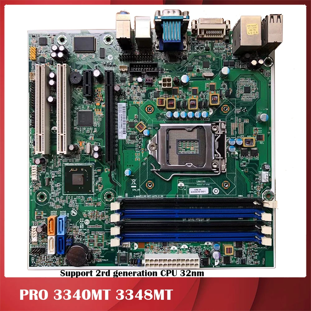 Original Motherboard For HP For PRO 3340MT 3348MT 1155 H67 DDR3 660515-001 Perfect Test Good Quality