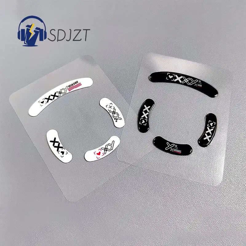 

1Pack Glass Mouse Skates Glide Feet Pads Mouse Feet Sticker for G Pro Wireless Rounded Curved Edges