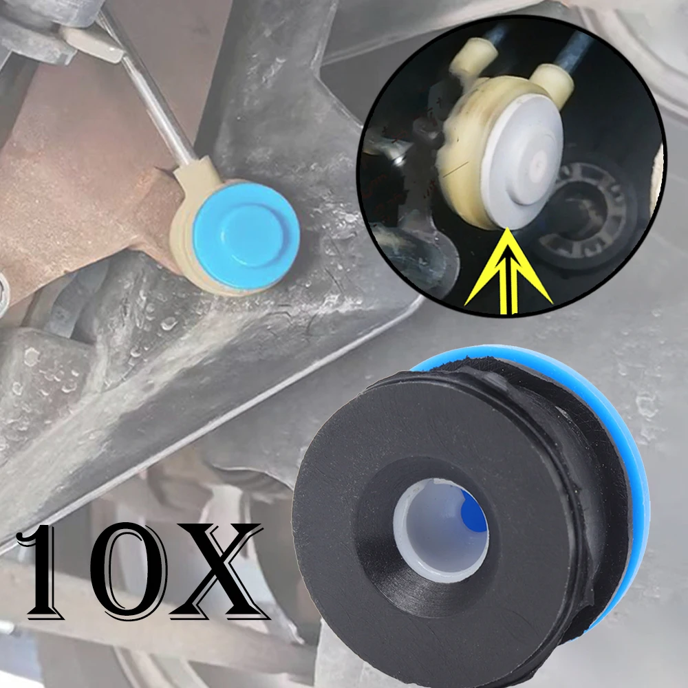 

10X Gearbox Linkage Cable Bushing Repair Kit AT MT Pull Head Gear Shifter Lever Wearable For Ford Focus MK2 Fiesta MK5 2002-2008