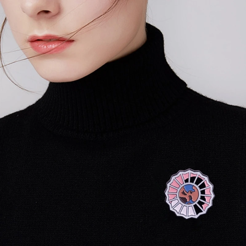 Модная булавка для альбома музыканта нежная брошь аксессуар повседневного