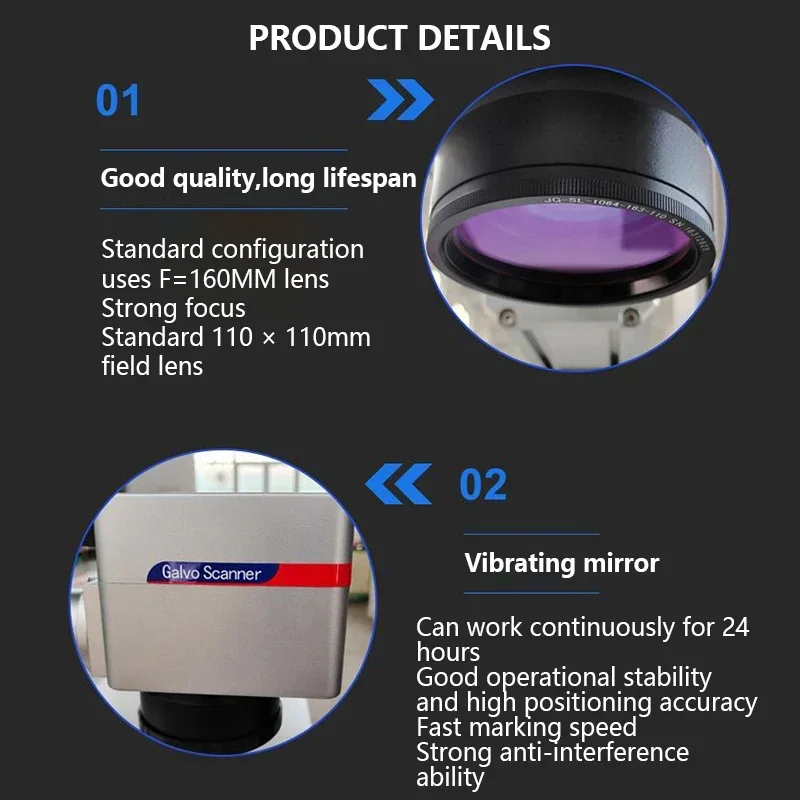 Цена Портативная волоконная лазерная маркировочная машина 20 Вт 30 50 Настольная