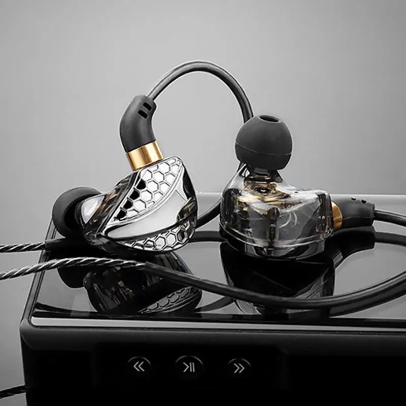 Наушники-вкладыши HiFi Проводные с шумоподавлением эргономичные