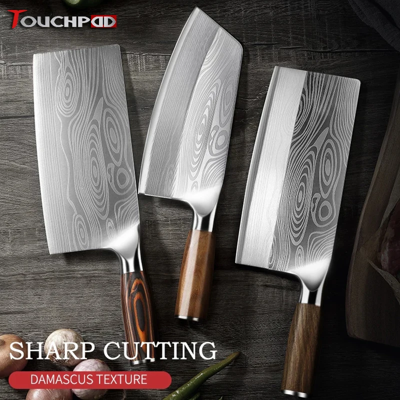 Китайский Мясницкий резак ручной работы шеф-повар 3cr13 нож из нержавеющей стали