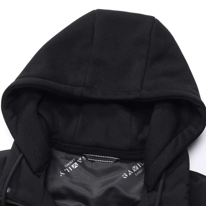 New Brand Casual Fashion Windbreaker Sleeveless 90% Mens Duck Down Vest Jacket With Hood Puffer Waistcoat Winter Mens Clothes