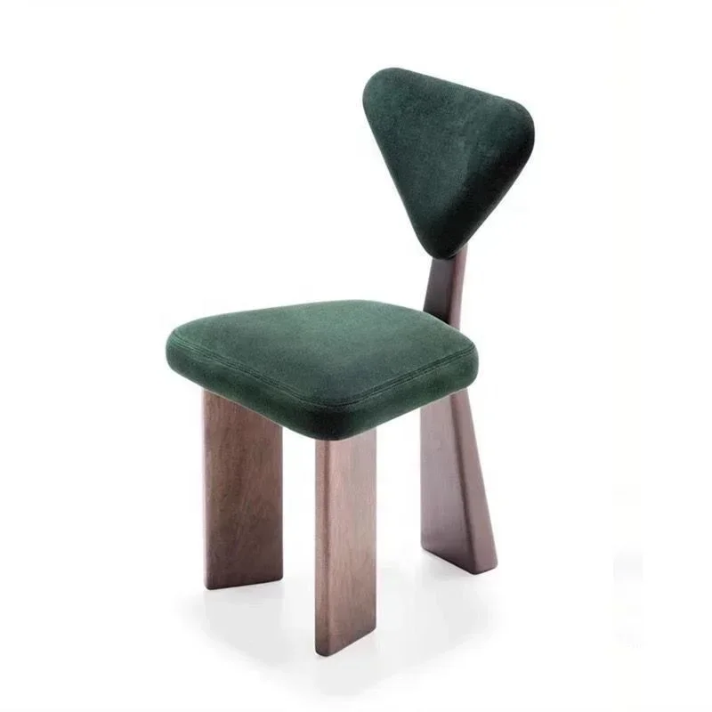 Винтажный американский стиль тканевый деревянный каркас стул для кафе ресторана