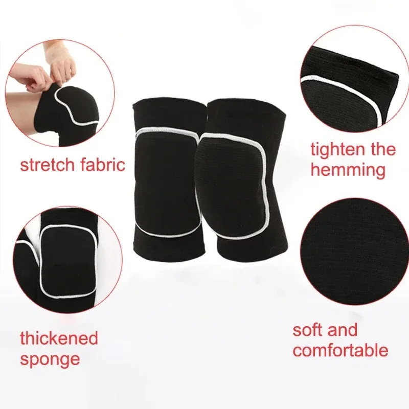 Спортивные наколенники для взрослых и детей 2 шт. компрессионная защита колена