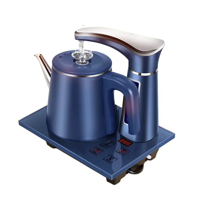 

Automatic Pump Water Dispenser Electric Kettle Feeder Stainless Steel Teapot Heater Boiler Pumping Device Boiled Tea Pot 1L