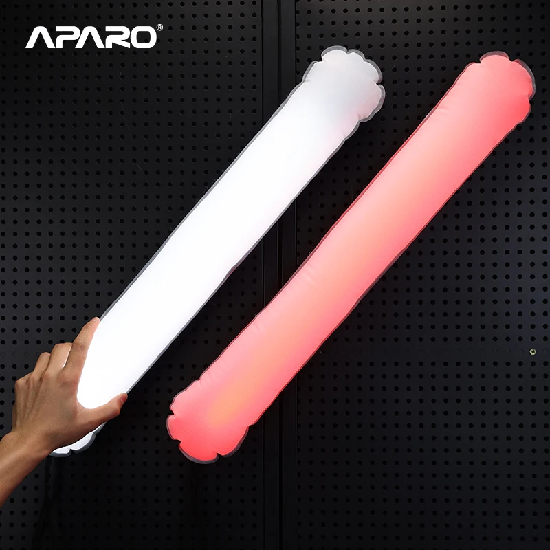 Внешний портативный надувной RGB фотоаккумулятор 12 Вт