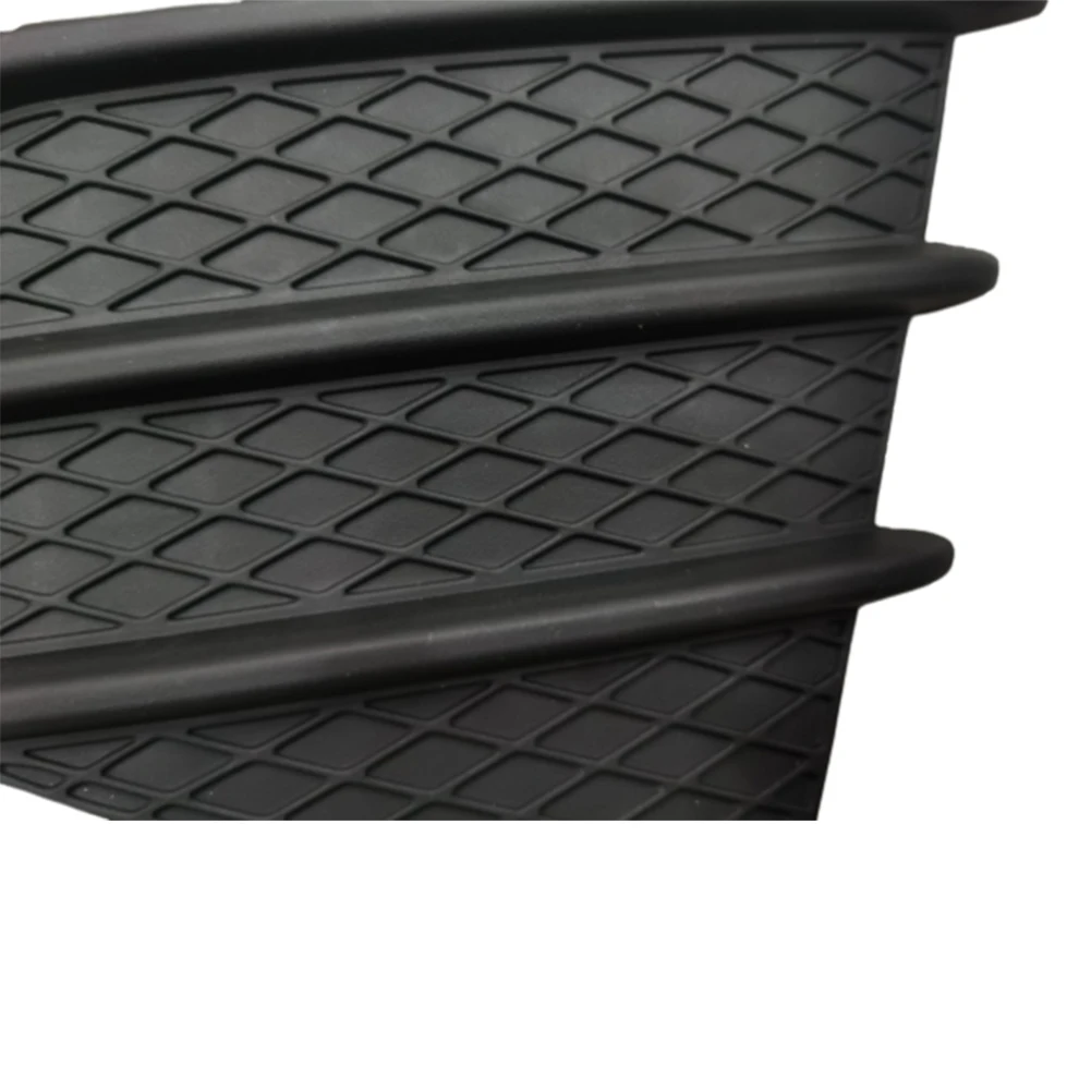 

Fog Light Cover Bumper Cover Grille 1PCS ABS Plastic Direct Replacement