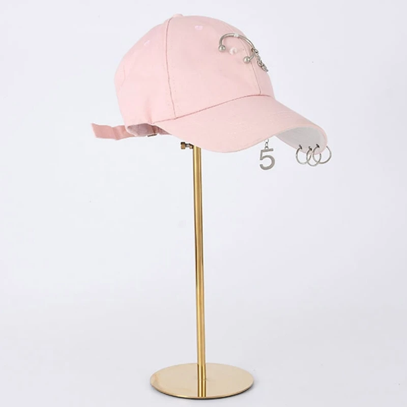 Металлическая форма купола дизайн настольная стойка для париков выставочная