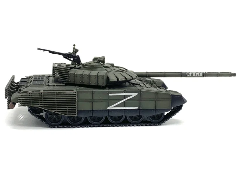 1/72 масштаб российские специальные военные операции T72 главный боевой танк