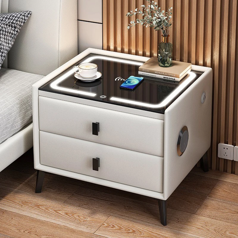 

Nordic Modern Bedside Table Bedroom Dressers Closets Coffee Console Coffee Table Computer Work Mesita De Noche Bedroom Cabinets