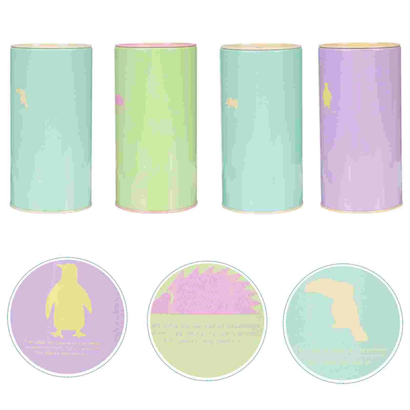 

Tin Coin Bank Money Box Kid Can Tinplate Saving Piggy Stationery Nesting Gift Container Candy Holder Keepsake Pen Brushes Banks