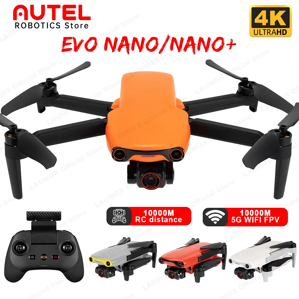 Квадрокоптер с регулируемой апертурой Autel Robotics EVO NANO/ Nano Plus 4k profesional Sensor камерой 30fps