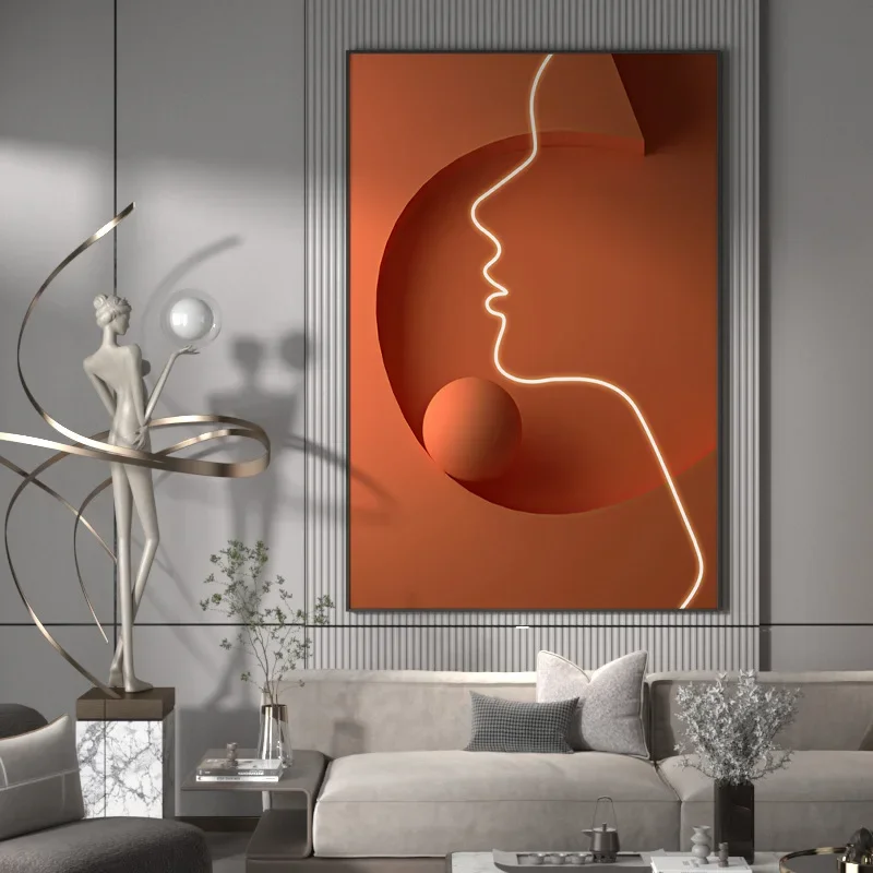 

1001032 Digital oil painting art oil mountain art oil painting living room floor decorative painting