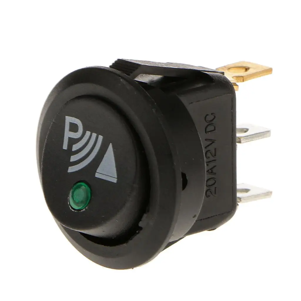 

Pin Rocker 12v DC Dashboard Panel Switch Parking Sensor Front Rear