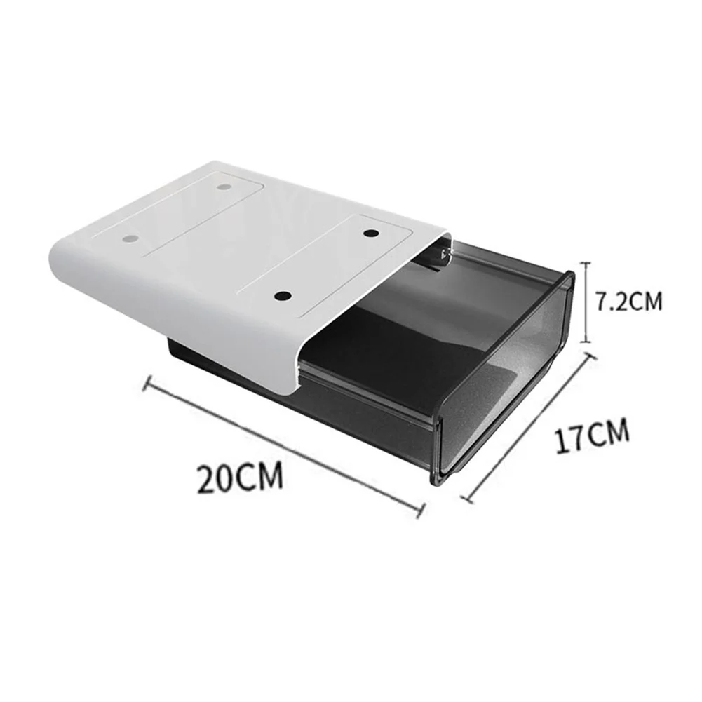

Storage Box Under Desk Storage Box Invisible Multifunctional Drawer Desk Bottom Dtudent Dormitory Desktop Creative Box