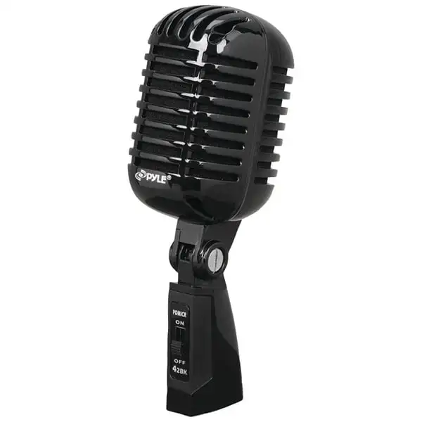 

Pro® Classic Retro Vintage-style Dynamic Vocal Microphone (black)