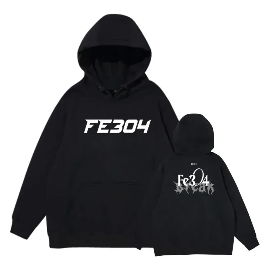 Фото KPOP NMIXX Fe3O4: BREAK Album Негабаритная женская/мужская толстовка с капюшоном Уличная одежда Пуловер в стиле хип-хоп Куртка с капюшоном Одежда K-POP №2