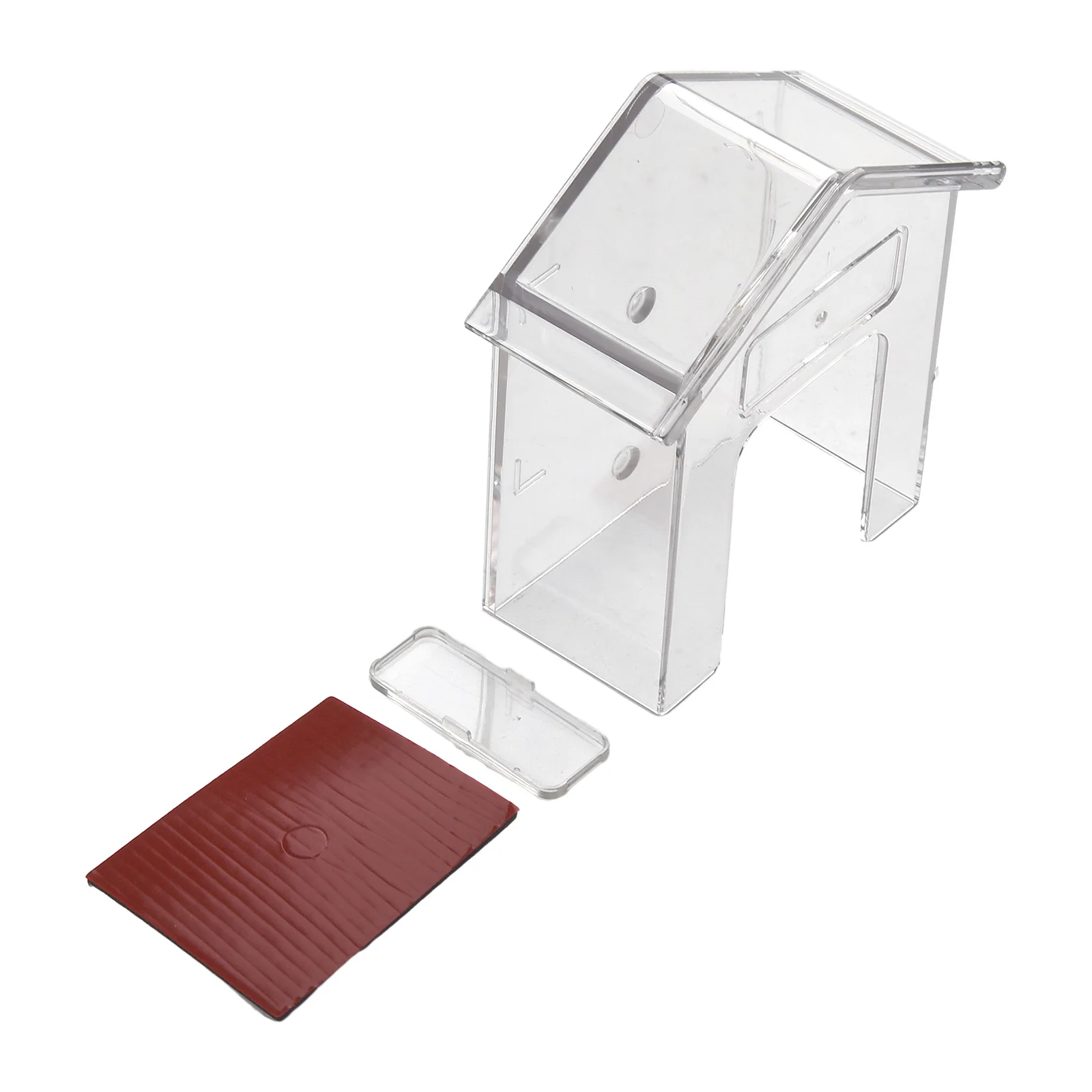 

Waterproof Doorbell Transparent Waterproof Case Without Doorbell Control Convenient Doorbell Access New Practical