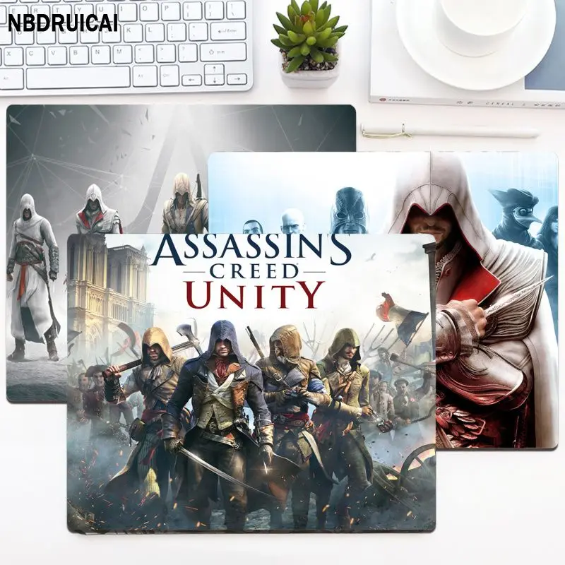 

Assassins Creed 20x25cm Gaming Mouse Pad Gamer Desk Mat Keyboard Pad Decoration Mause Pad Writing Desk Mats