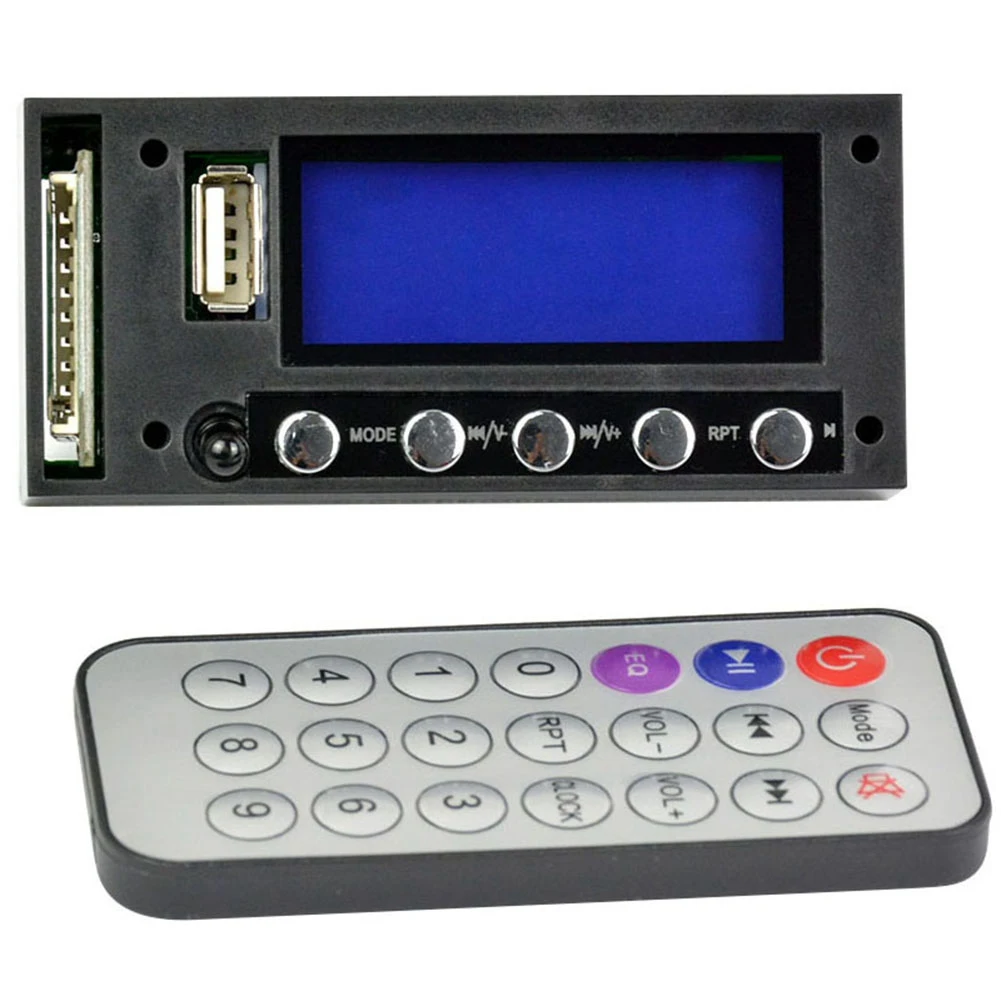 Плата декодера MP3-плеера аудио модуль поддержка MP3 WMA Bluetooth USB FM TF радио