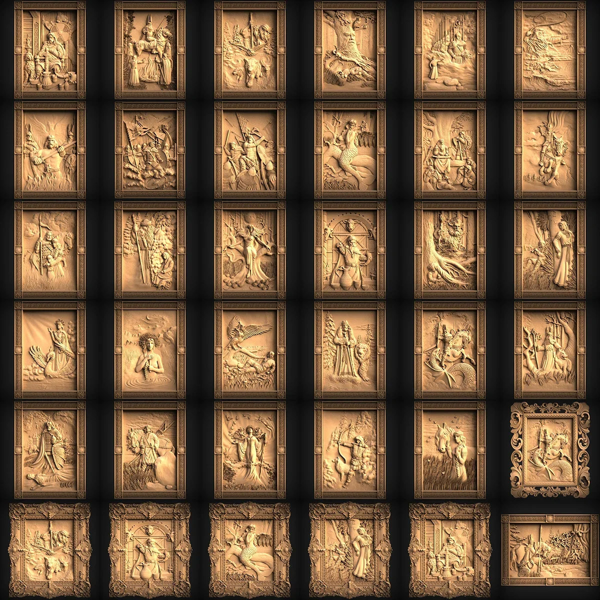 

3D модель STL Герой Мифология для фрезерования