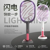 electric mosquito swatter mosquito killer lamp usb rechargeableuv light kill fly bug zapper killer trap 3000v electric shock