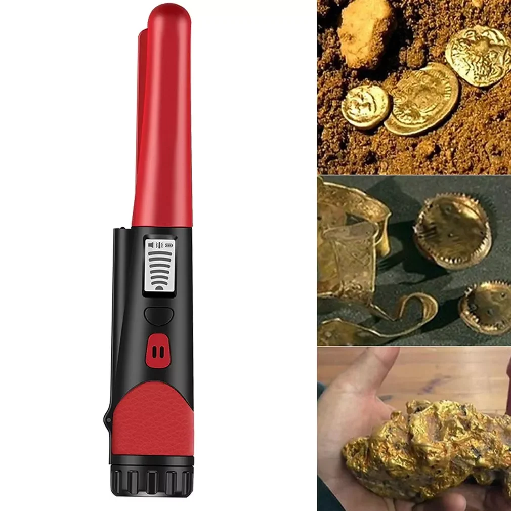

Practical Metal Detector With LCD Display Portable High-precision Ergonomic Design Metal Detector Equipment