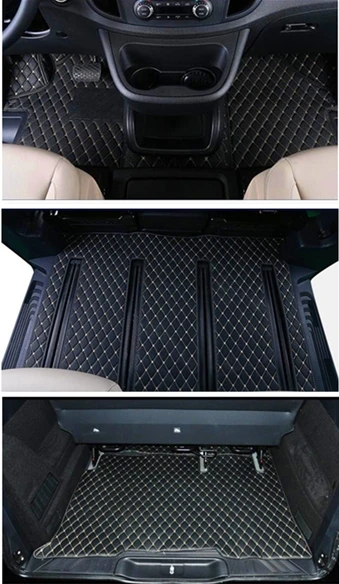 

High quality! Custom special car floor mats for Mercedes Benz V 250 V 250d V250d V250 2022-2014 7 8 seats durable carpets rugs