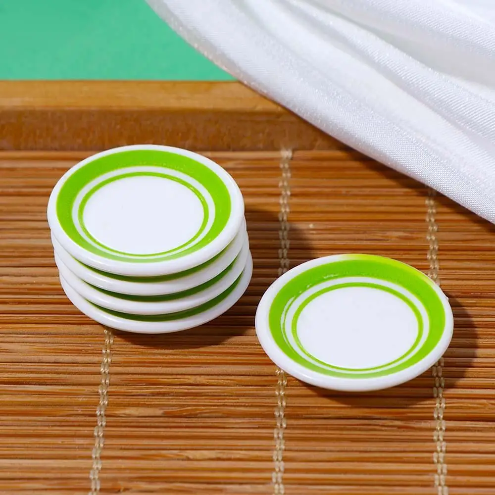 

Accessorie Miniature Tableware Pretend Play Toy Food Dishes Photograph Props Kitchen Toys Doll house Dinner Plates