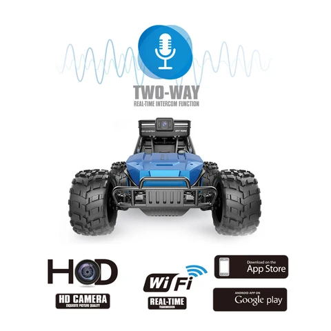 Радиоуправляемый автомобиль, телефон с WIFI, большой радиус действия, в реальном времени, голосовое общение, радио, динамик, игрушка, дрифт-машина с камерой 1080P для взрослых, FPV, рождественские подарки