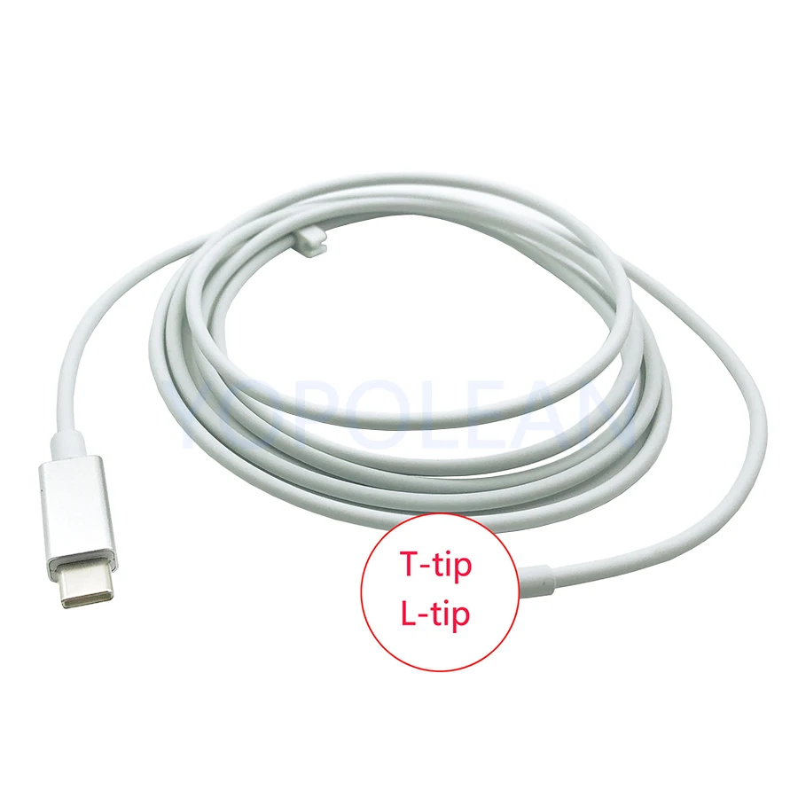 Новый зарядный кабель USB C Type к Mag 1 2 L/T-Tip Для Macbook Pro Air Кабель-адаптер для зарядного