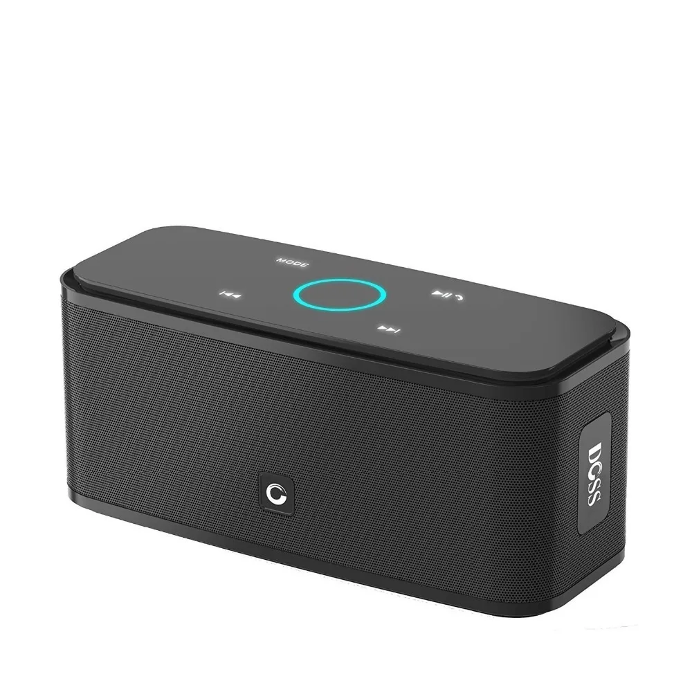 

DOSS SoundBox Touch Control Bluetooth Speaker Portable Wireless Loud Speakers Stereo Bass Sound Box Built-in Mic for Computer PC