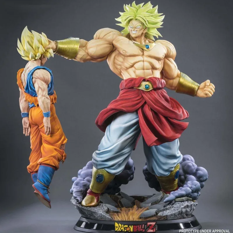 

Private Custom GK Tsume Art Dragon Ball Z Legendary Super Saiyan Broly VS Goku 1/4 Statue Anime Model Figurine DBZ Figure Toy