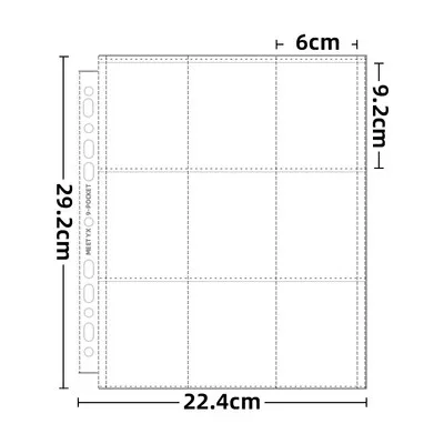 MeeT YX Прозрачные листы для переплета A5/A4 10 шт.