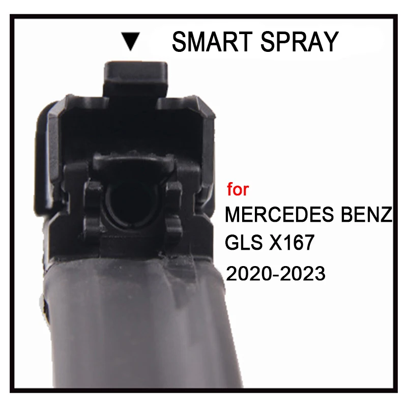 

Для Mercedes Benz GLS X167 2020 2021 2022 2023 Smart Spray щетки переднего стеклоочистителя, щетки, лобовое стекло, аксессуары для лобового стекла