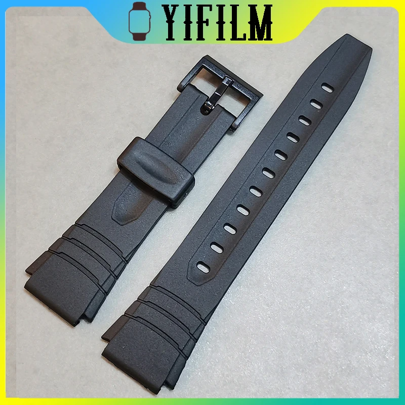 

18MM Universal Rubber Strap For Casio Gshock Electronic Digital Watch Soft Silicone Watchband Duable Belt Balck Wristband