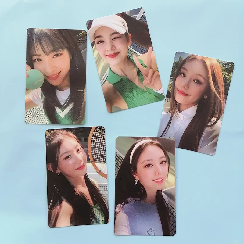 Kpop 5 шт./комплект ITZY новый альбом мидзи ЛОМО карточка фотопечать карточки постер картина Поклонники Подарки Оптовая коллекция