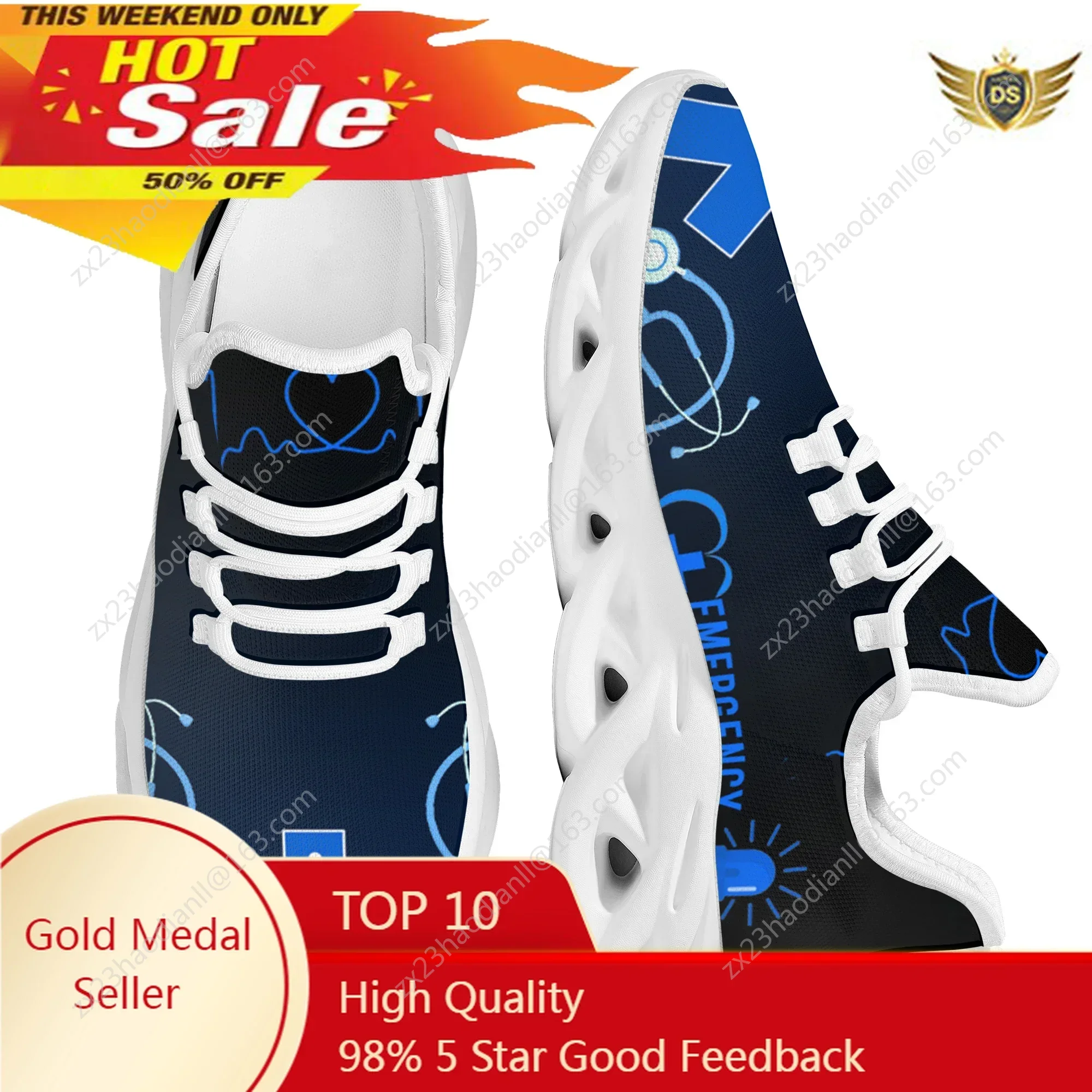 Женские кроссовки со шнуровкой EMT EMS EMR