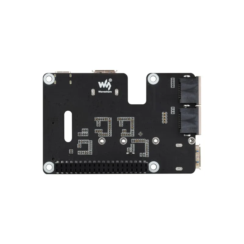 Фото Адаптер PCIe в USB 3.2 Gen1 / 2.5G ETH / M.2 NVMe для Raspberry Pi 5, поддерживающий протокол NVMe и твердотельный накопитель M.2. №2