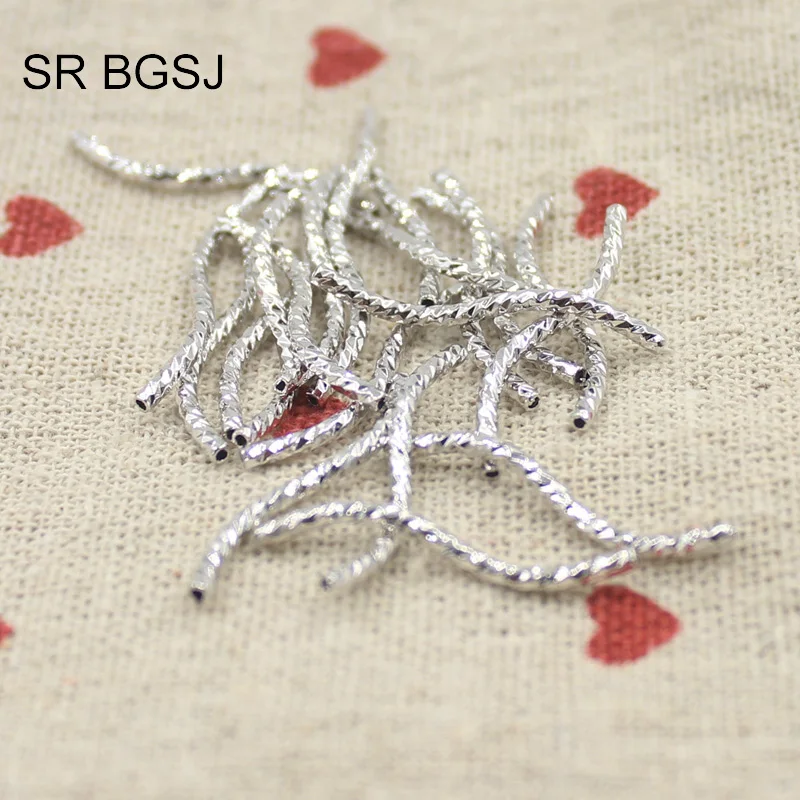 1x25 мм 20 шт. 3 цвета латунные аксессуары для ювелирных изделий