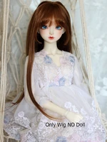 bjd sd fashion doll wig 13 14 16 doll hair soft high temperature fiber diy doll toys accessories for doll dress up gift