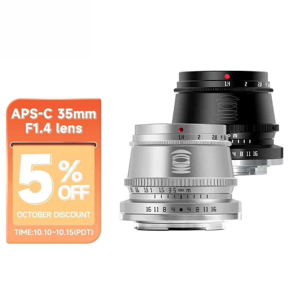 

Объектив 35 мм F1.4 для Sony E Mount Fujifilm XF Canon M Leica L Nikon Z Panasonic Olympus M43