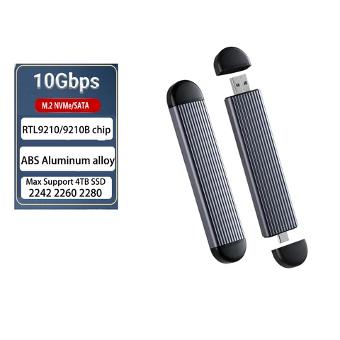 Корпус для M.2 SSD IRhasta алюминиевый USB 3.1 Gen 2