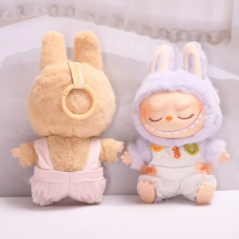 Комбинезон свежего цвета для кукол Labubu возрастной стиль плюшевых друзей
