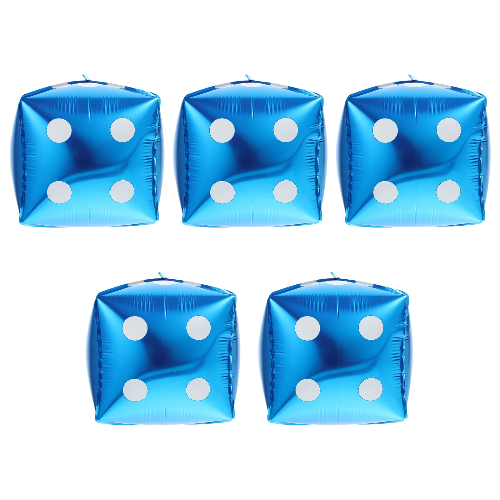 

Balloons Dice Party Casino Decorations Cube Inflatable Balloon 90S Square Supplies Theme Aluminum Decor Decoration Giant Up Blow